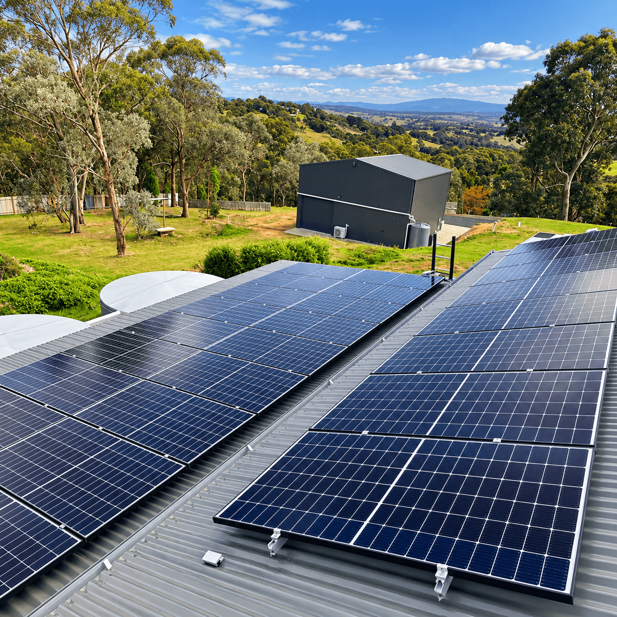 Yarrambat solar installation