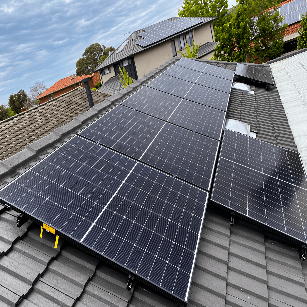 Glen Waverley solar installation
